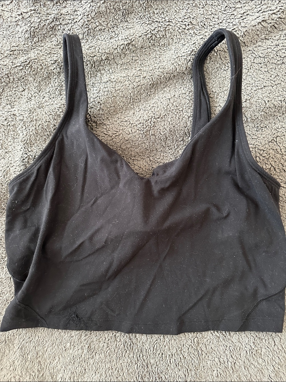 Lululemon Align Tank Black sz 10